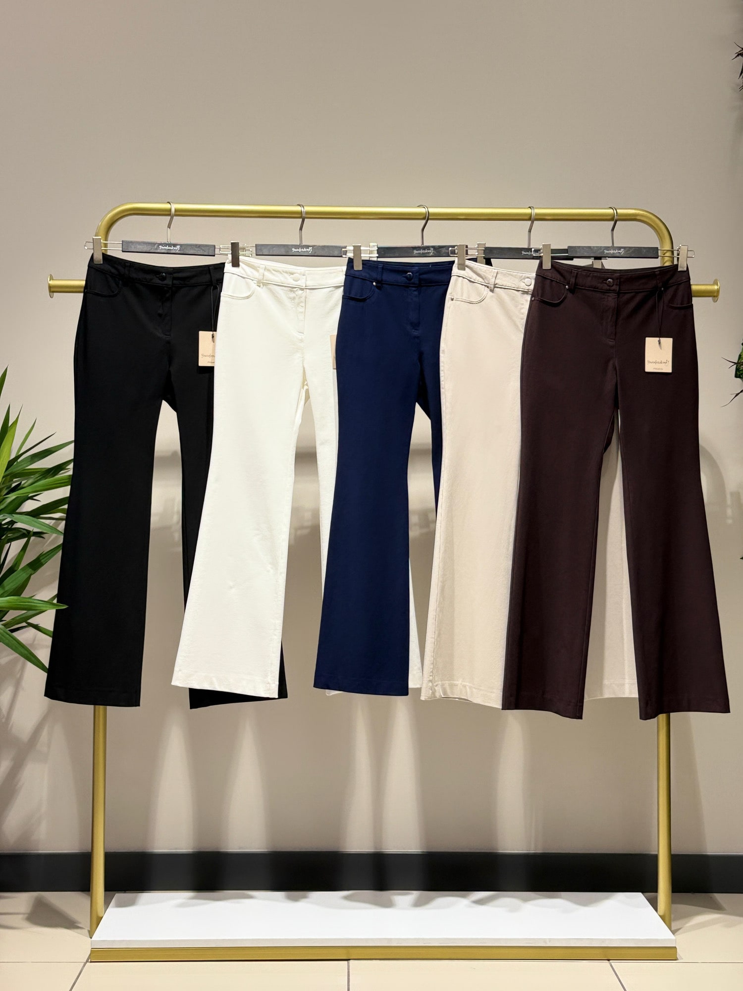 YUSUF ÖZDEMİR KANVAS KUMAŞ İSPANYOL PANTOLON